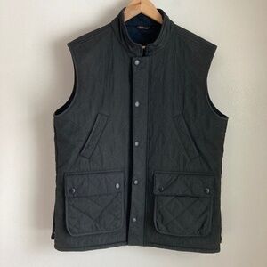 Barbour Quilted Vest in Dark Green